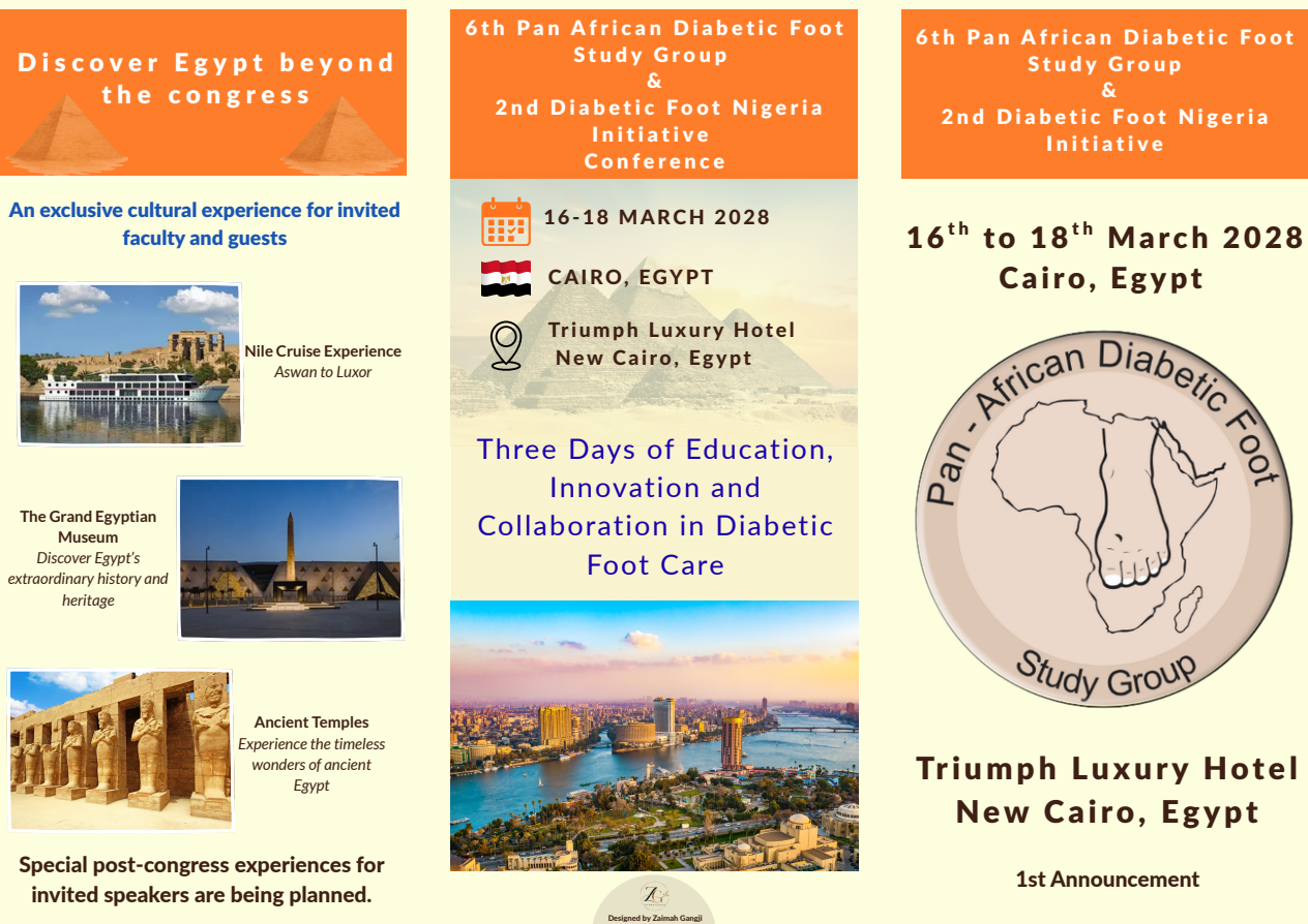 Cover of the Cairo 2028 conference brochure